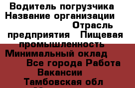 Водитель погрузчика › Название организации ­ Fusion Service › Отрасль предприятия ­ Пищевая промышленность › Минимальный оклад ­ 21 000 - Все города Работа » Вакансии   . Тамбовская обл.,Моршанск г.